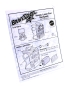 Preview: Bravestarr Instructions (Gebrauchsanleitung) "Heroic Laser-Fire Backpacks" von Mattel